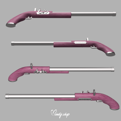 3D Model | Hibari weapon One piece
