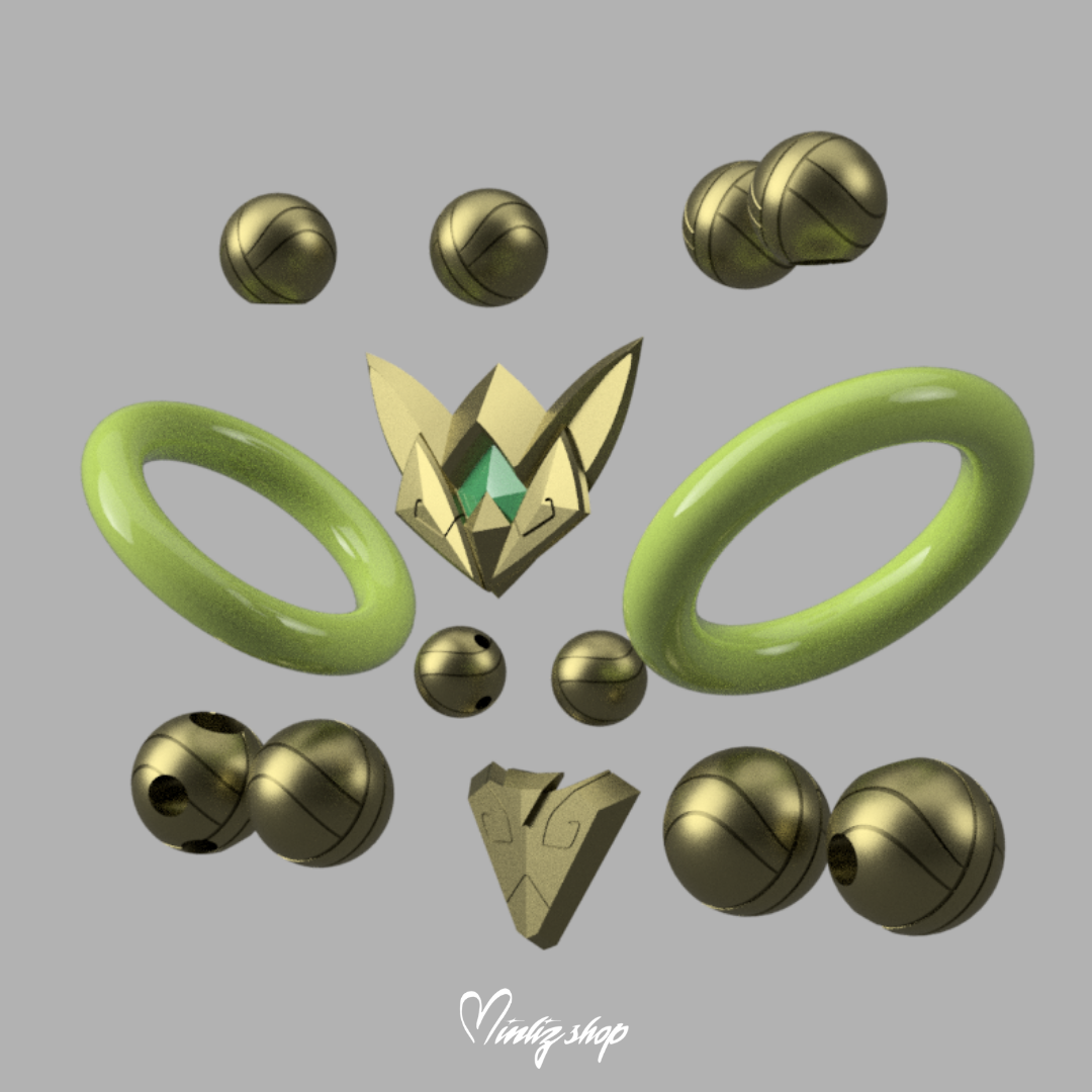 3D Model | Panda Pal Lux Accessories League of Legends