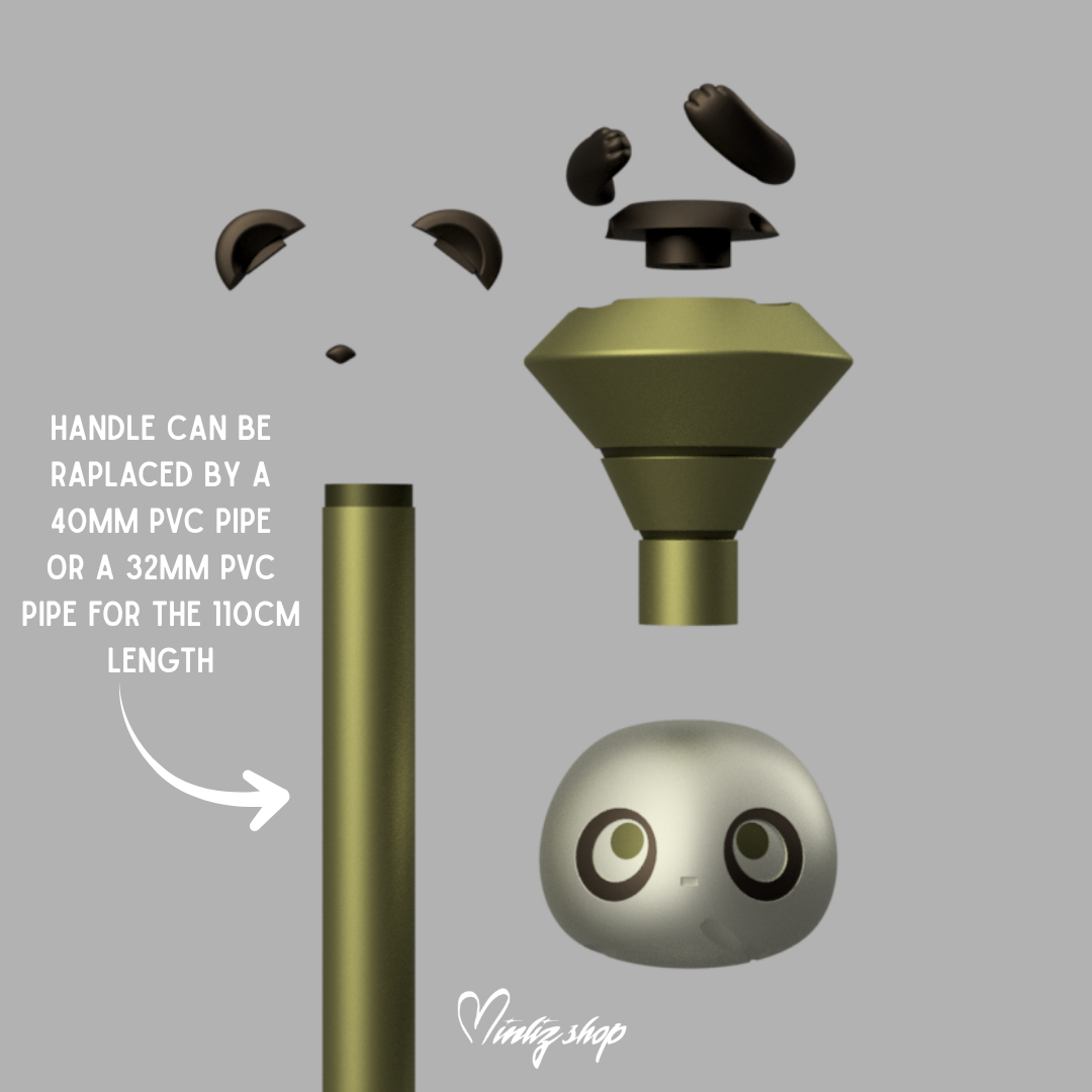 3D Model | Panda Pal Lux skin wand weapon League of Legends