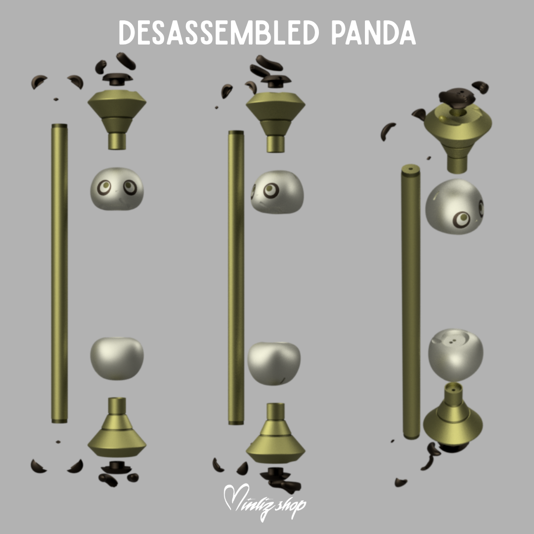 3D Model | Panda Pal Lux skin wand weapon League of Legends