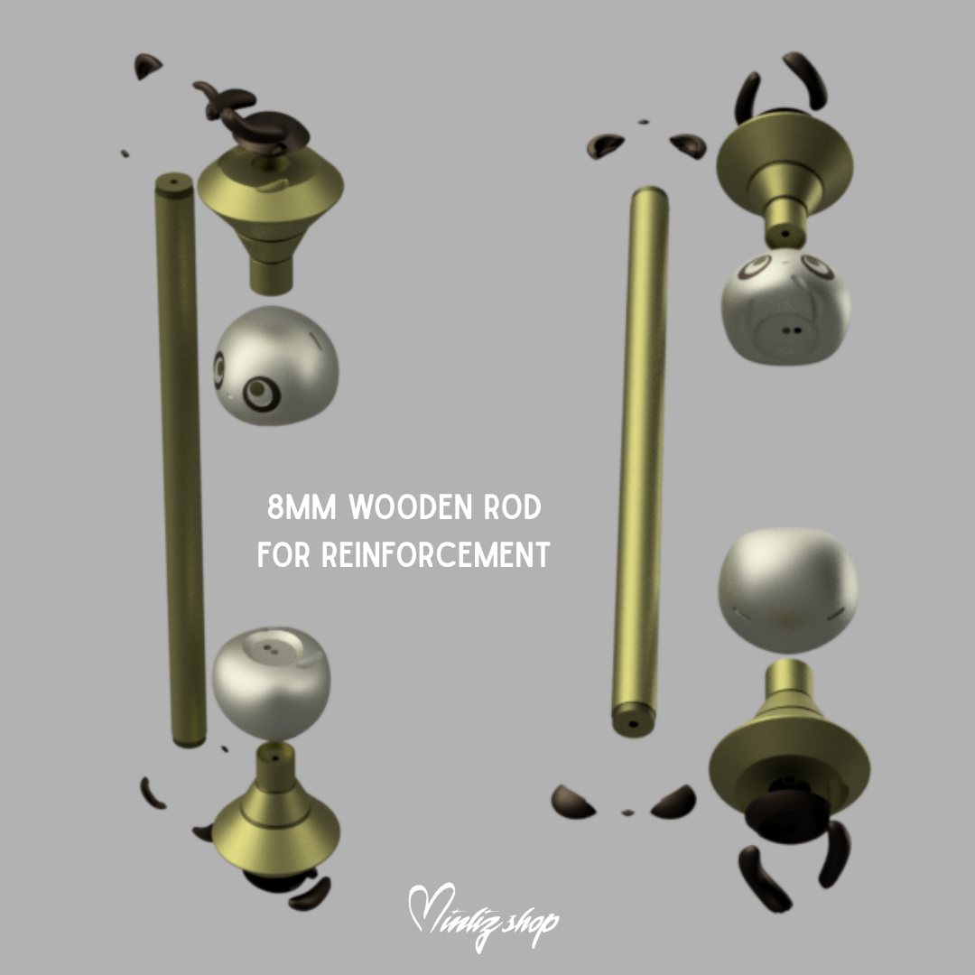 3D Model | Panda Pal Lux skin wand weapon League of Legends