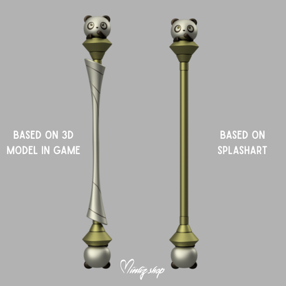 3D Model | Panda Pal Lux skin wand weapon League of Legends