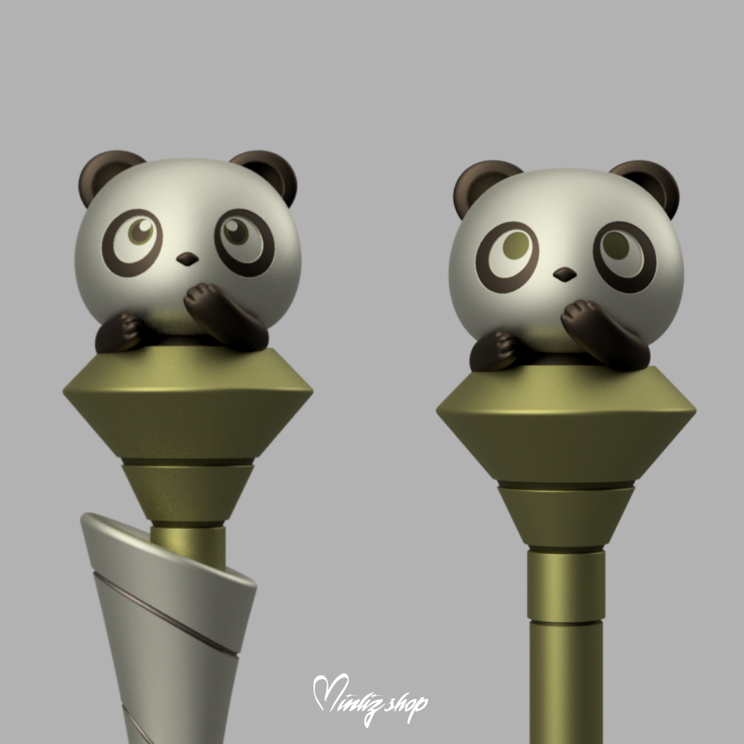 3D Model | Panda Pal Lux skin wand weapon League of Legends