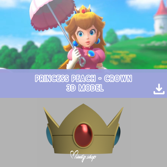 3D Model | Princess Peach Crown