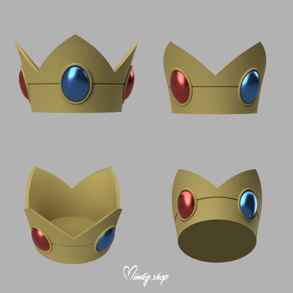 3D Model | Princess Peach Crown