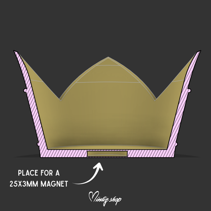 3D Model | Princess Peach Crown