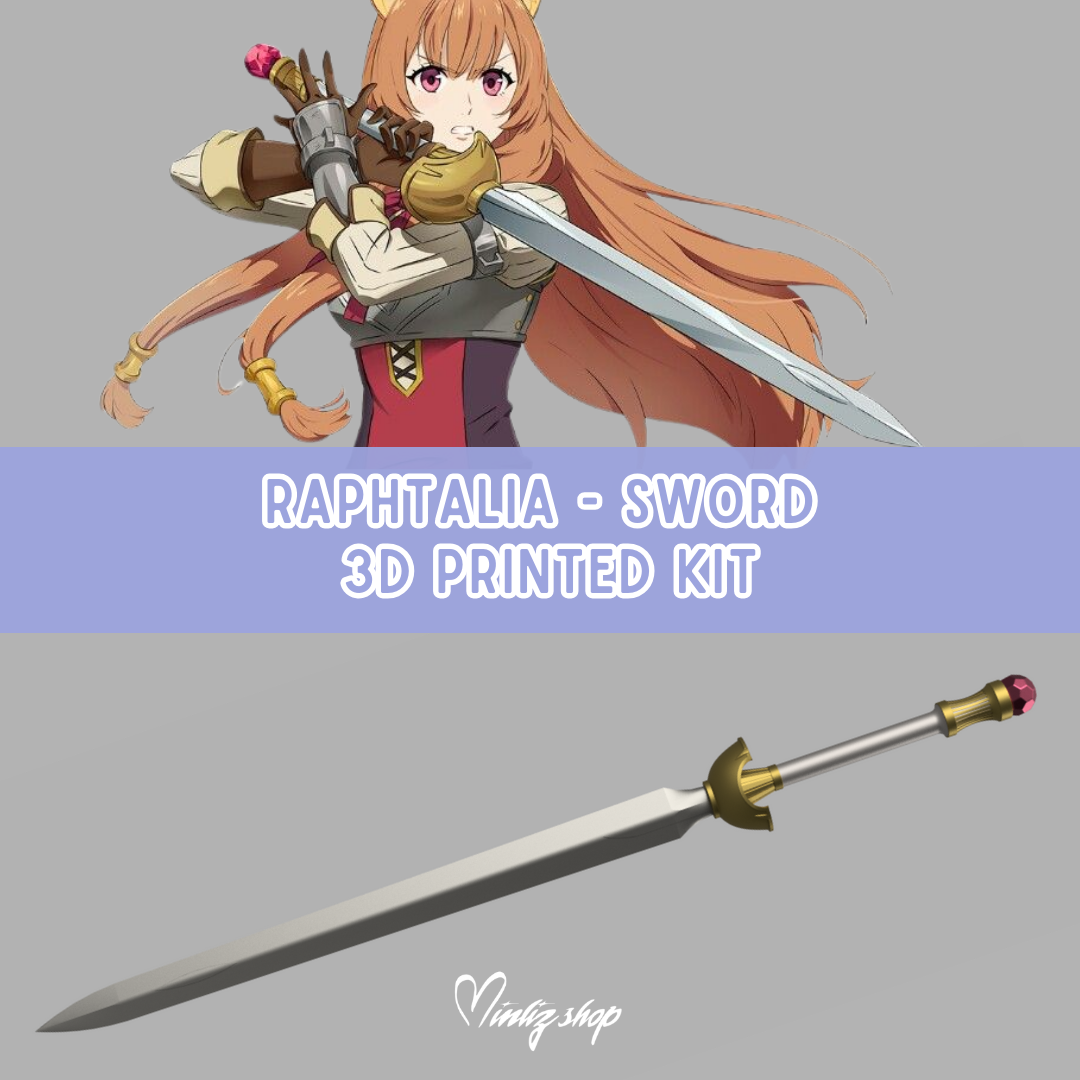 3D Printed Kit | Raphtalia Sword the Rising of the Shield Hero