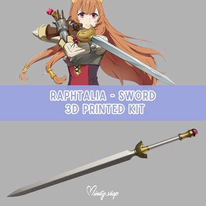 3D Printed Kit | Raphtalia Sword the Rising of the Shield Hero