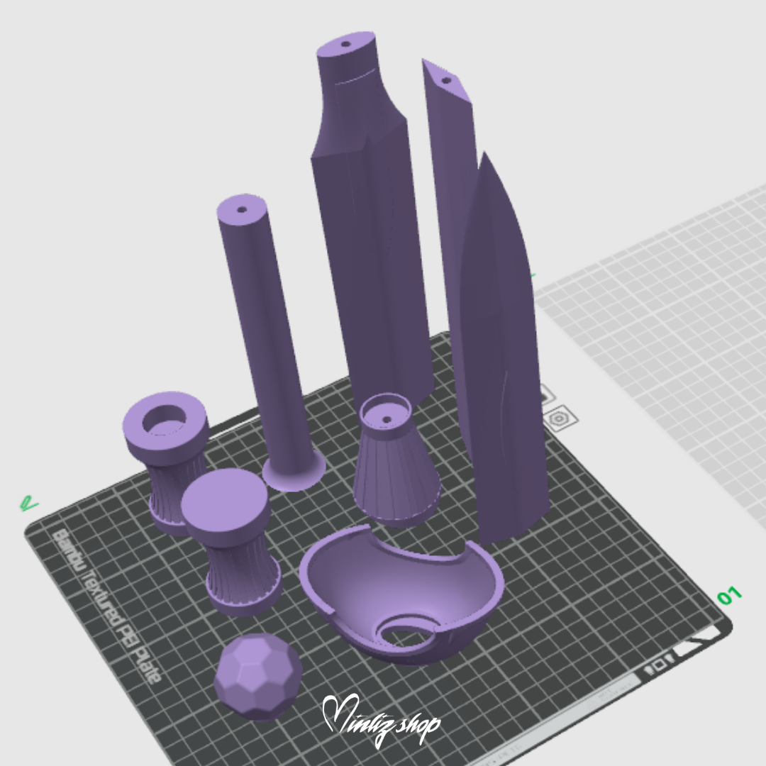 3D Printed Kit | Raphtalia Sword the Rising of the Shield Hero