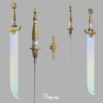 3D Printed Kit | Kpop Demon Hunters Rumi sword phase 2