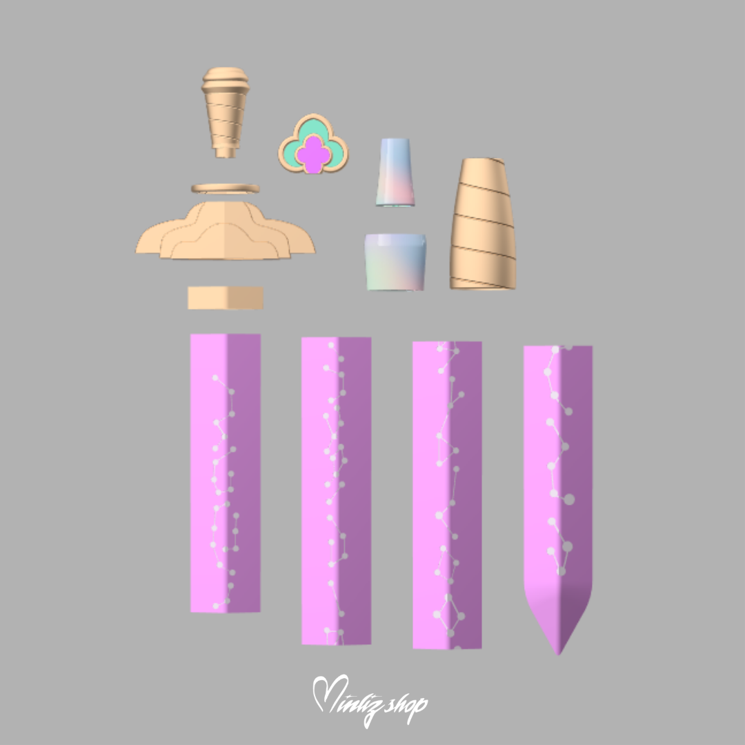 3D Model | Kpop Demon Hunters Rumi sword