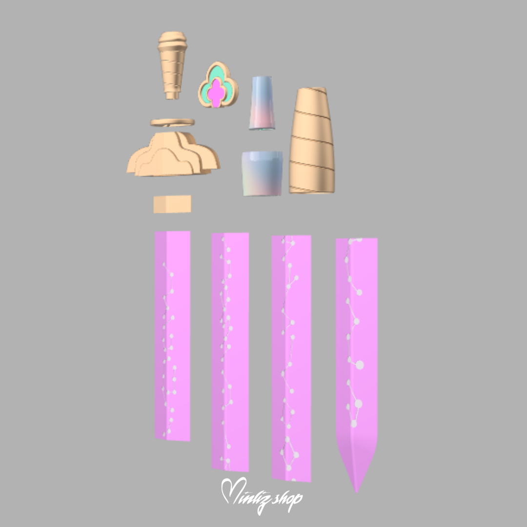 3D Model | Kpop Demon Hunters Rumi sword