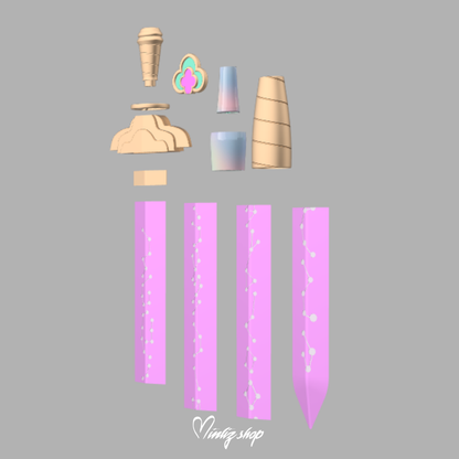 3D Model | Kpop Demon Hunters Rumi sword