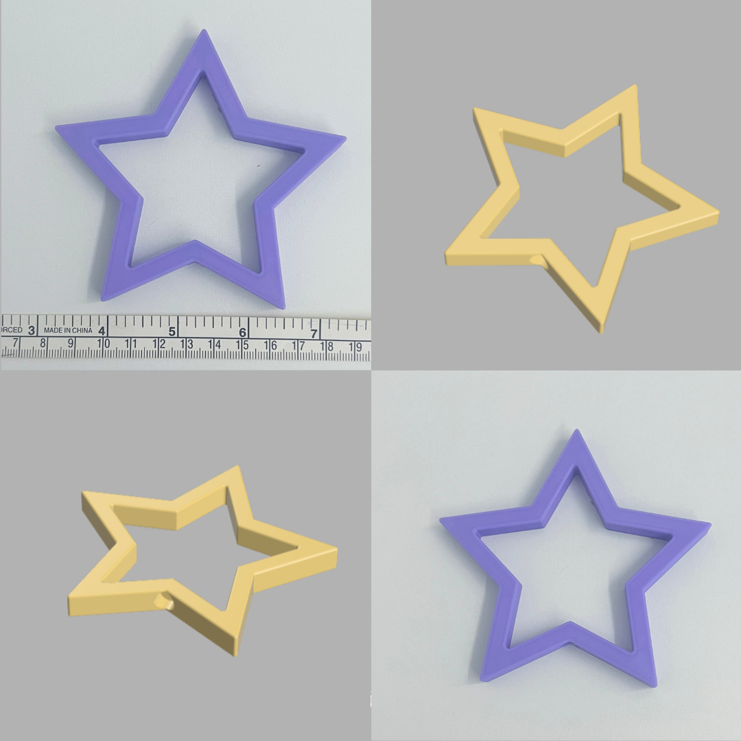 3D Printed Kit | Princess Harmony Rosalina brooch, earrings and magic wand