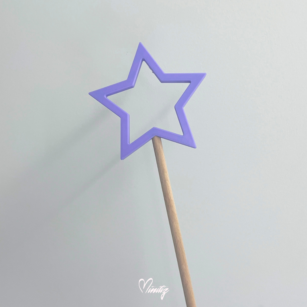 3D Printed Kit | Princess Harmony Rosalina brooch, earrings and magic wand