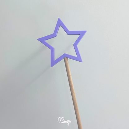 3D Printed Kit | Princess Harmony Rosalina brooch, earrings and magic wand