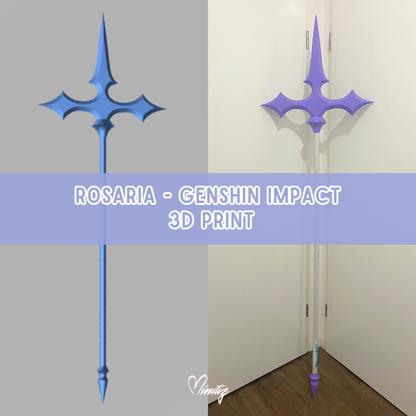 3D Printed Kit | Genshin Impact Rosaria Ice Spear