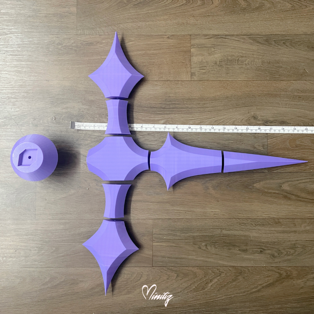 3D Printed Kit | Genshin Impact Rosaria Ice Spear