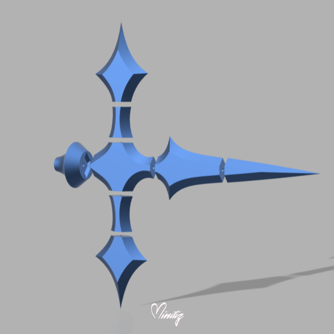 3D Model | Genshin Impact Rosaria spear