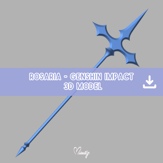 3D Model | Genshin Impact Rosaria spear