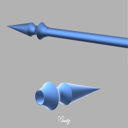 3D Model | Genshin Impact Rosaria spear