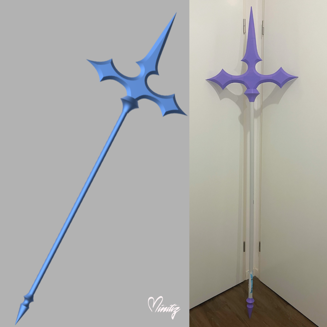 3D Model | Genshin Impact Rosaria spear