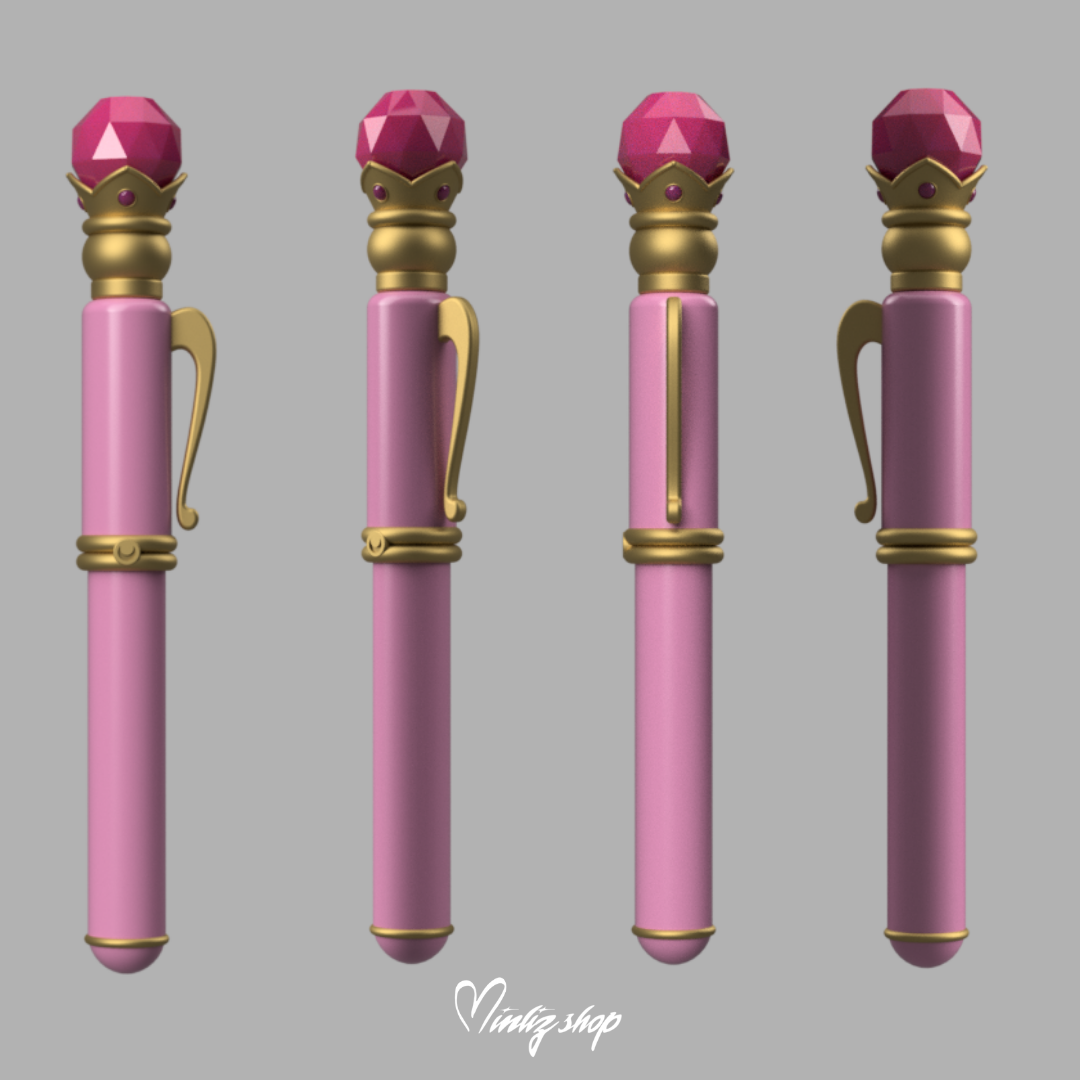 3D Model | Sailor Moon Disguise Pen Manga / Crystal Version