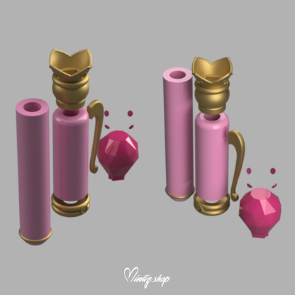 3D Model | Sailor Moon Disguise Pen Manga / Crystal Version