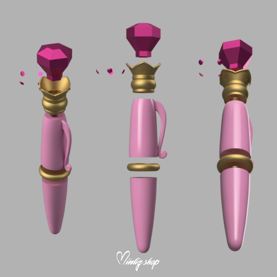 3D Model | Sailor Moon Disguise Pen Anime Version