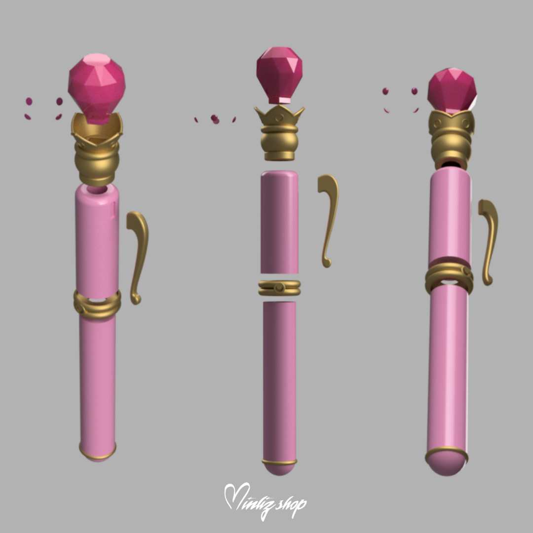 3D Model | Sailor Moon Disguise Pen Manga / Crystal Version