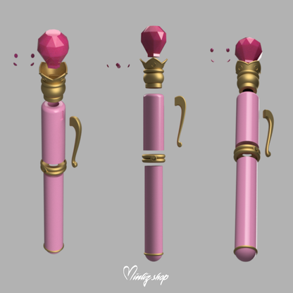 3D Model | Sailor Moon Disguise Pen Manga / Crystal Version
