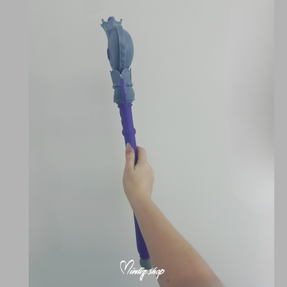 3D Printed Kit | Sailor Moon Spiral Heart Moon Rod Crystal version