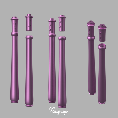 3D Model | Sailor Moon Spiral Heart Moon Rod Crystal version