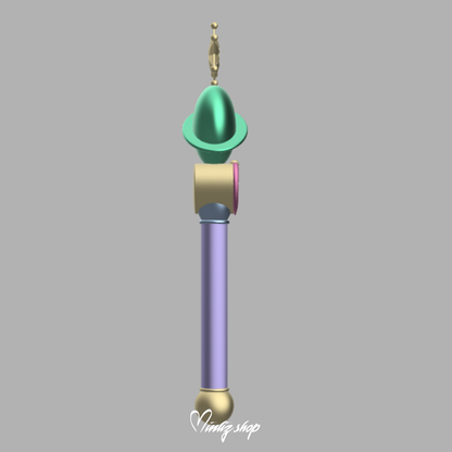 3D Model | Inspired Sailor Moon Sailor Neptune Lip Rod