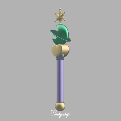 3D Model | Inspired Sailor Moon Sailor Neptune Lip Rod