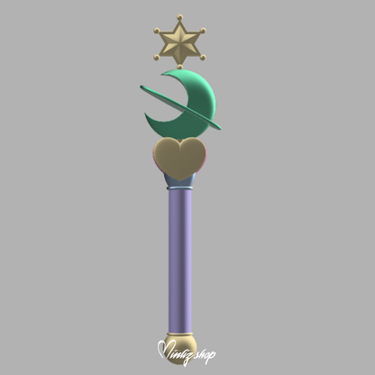 3D Model | Inspired Sailor Moon Sailor Neptune Lip Rod