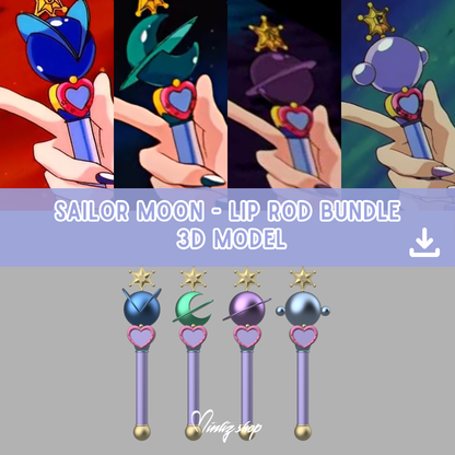 3D Model | Sailor Moon Sailor Guardians Lip Rod