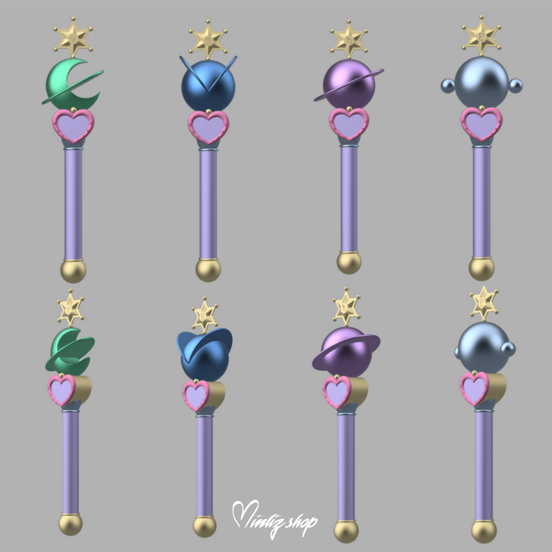 3D Model | Sailor Moon Sailor Guardians Lip Rod