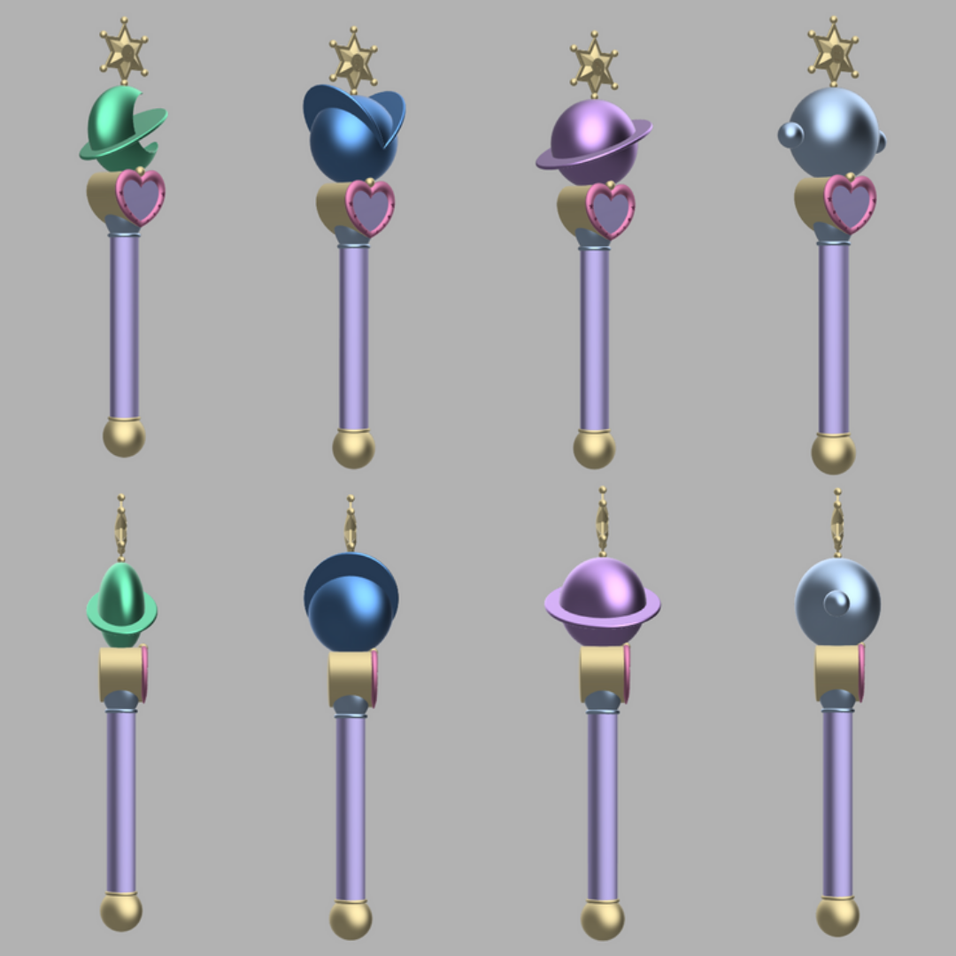 3D Model | Sailor Moon Sailor Guardians Lip Rod