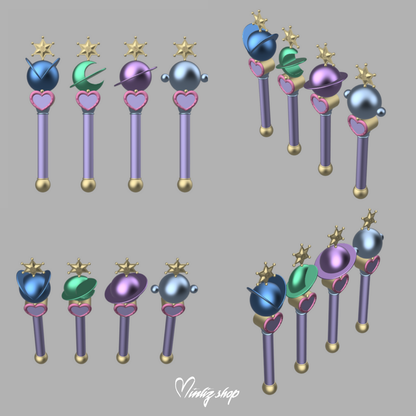 3D Model | Sailor Moon Sailor Guardians Lip Rod