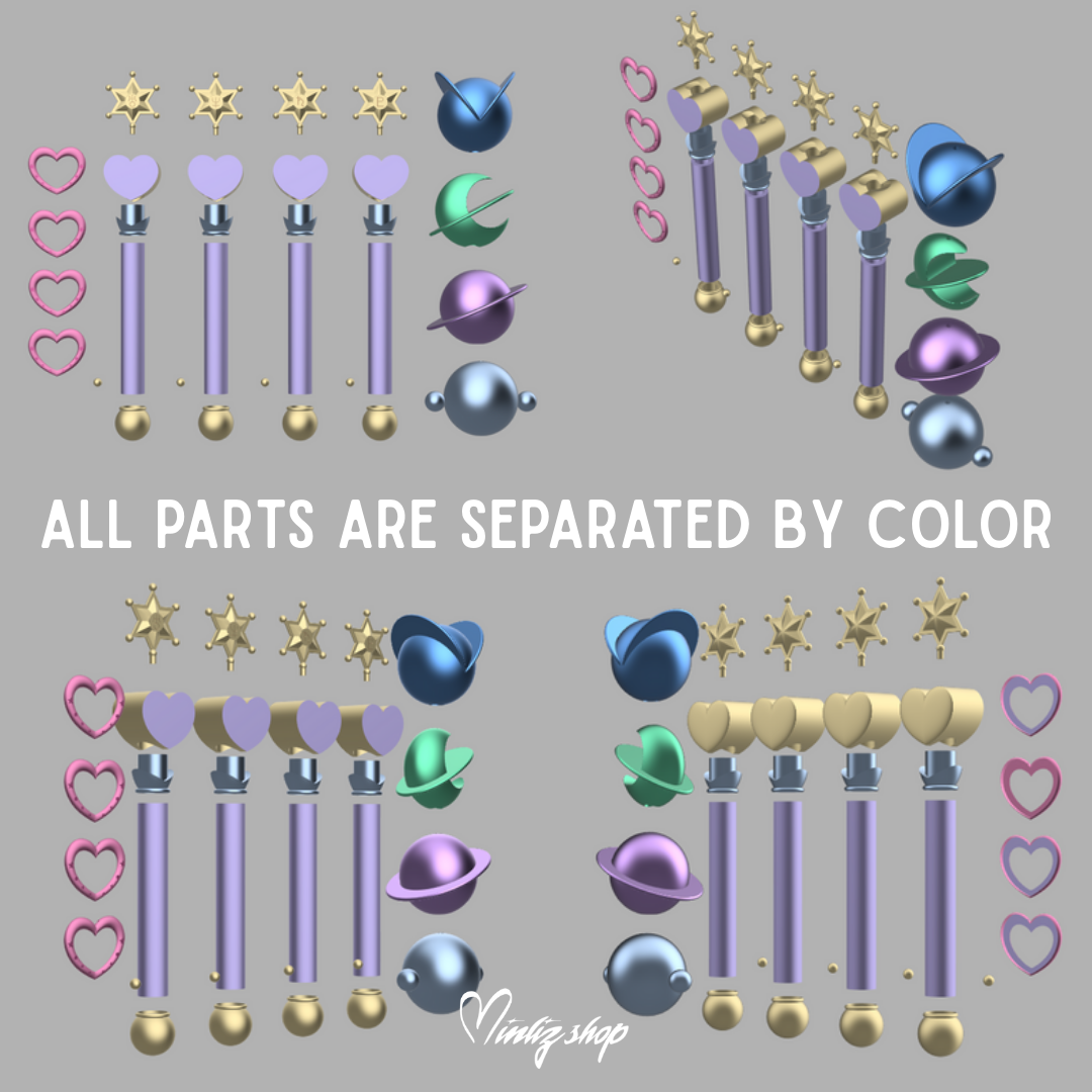 3D Model | Sailor Moon Sailor Guardians Lip Rod