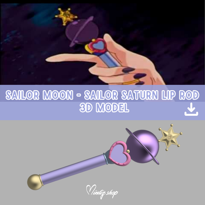 3D Model | Sailor Moon Sailor Saturn Lip Rod