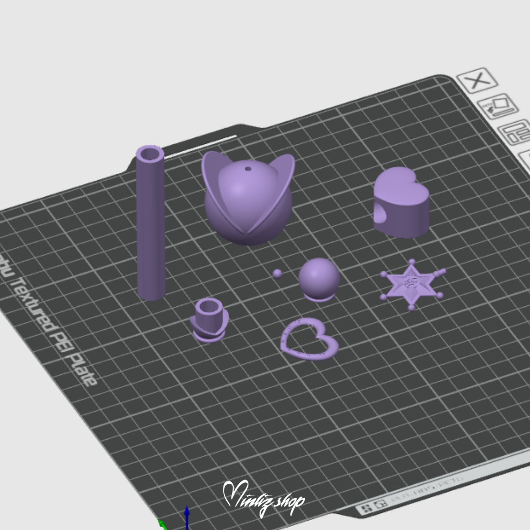 3D Model | Sailor Moon Sailor Uranus Lip Rod