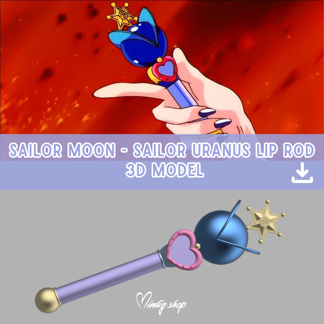 3D Model | Sailor Moon Sailor Uranus Lip Rod