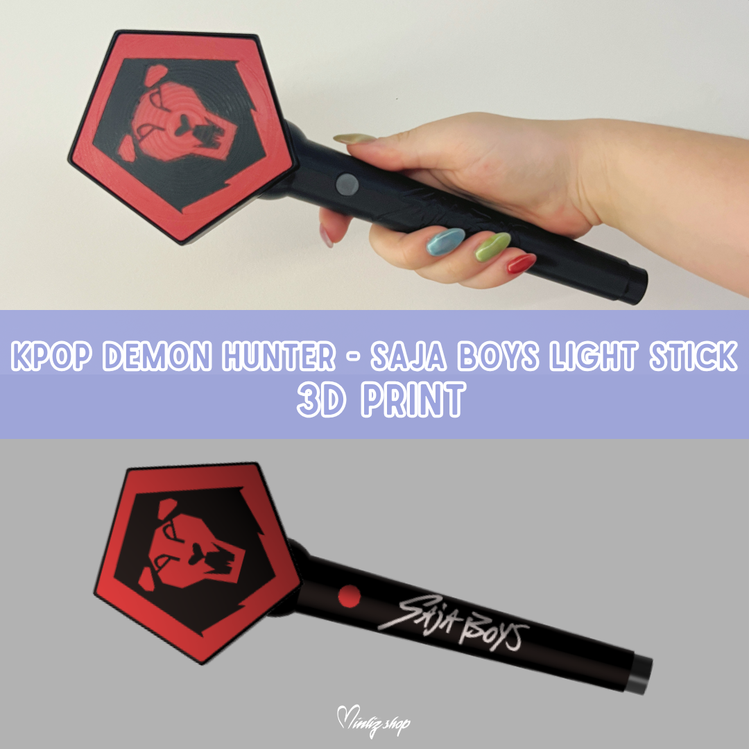 3D Printed Kit | Kpop Demon Hunters Light Stick Sajaboys