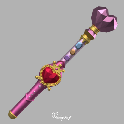 3D Model | Sugar Sugar Rune - Chocola Wand Anime version