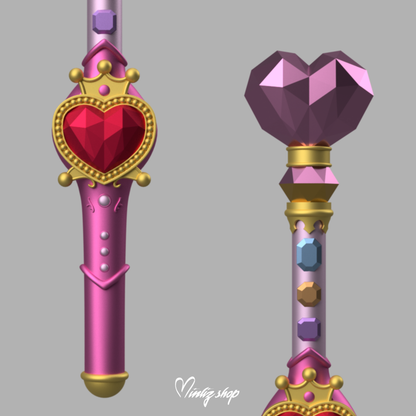 3D Model | Sugar Sugar Rune - Chocola Wand Anime version