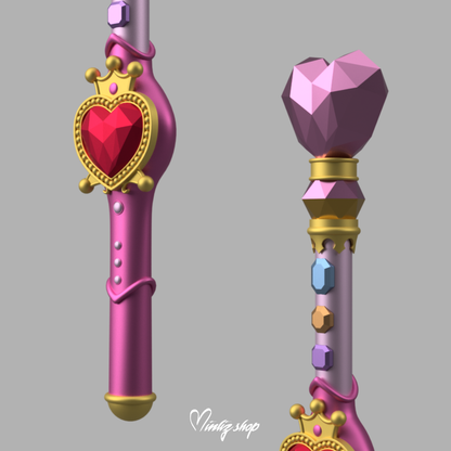 3D Model | Sugar Sugar Rune - Chocola Wand Anime version