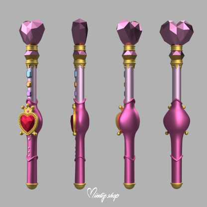 3D Model | Sugar Sugar Rune - Chocola Wand Anime version
