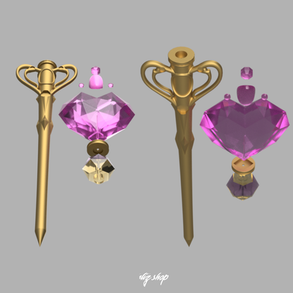 3D Model | Sugar Sugar Rune - Chocola Wand Manga vers